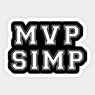 MVP Simp TikTok Meme Sticker